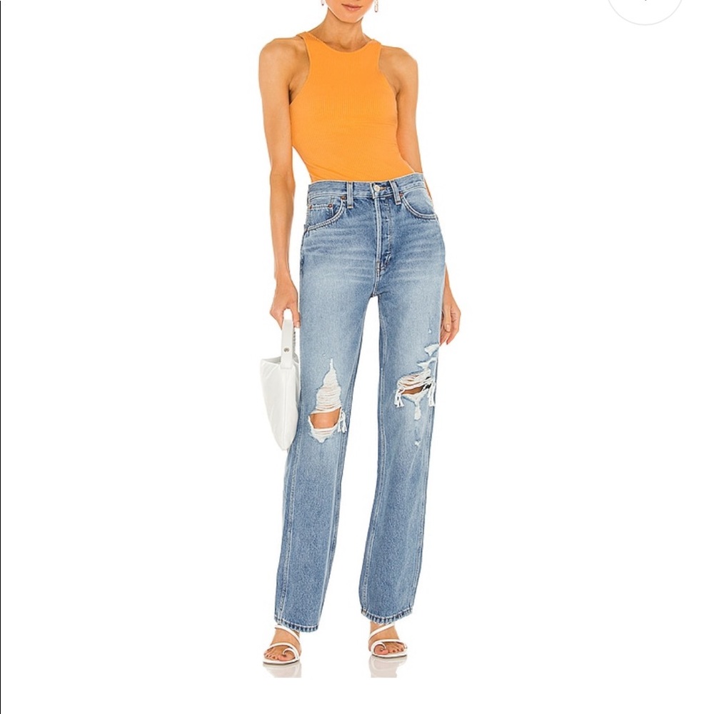 Re/done 90s high waist loose fit jeans